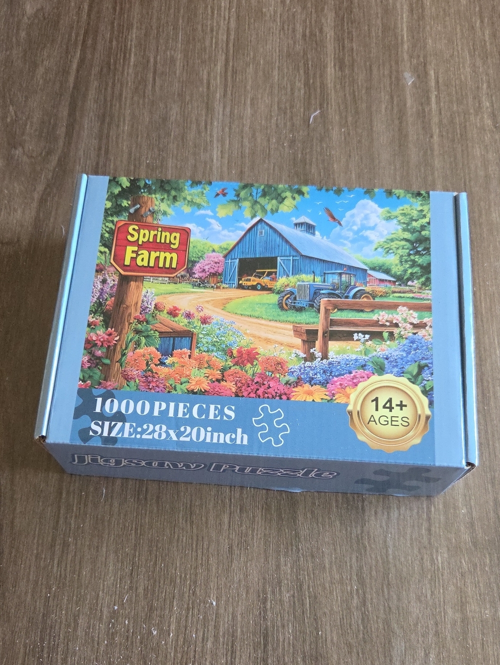 1000-Piece Jigsaw Puzzle - Blue Box